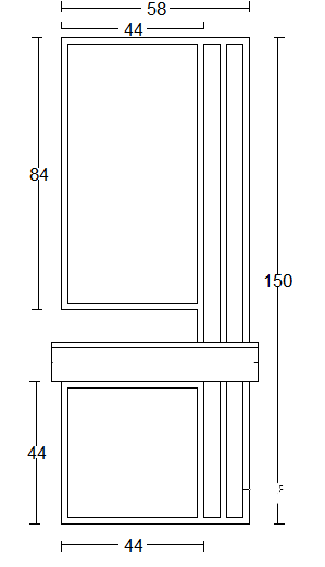 غطاء كهربائي من الفولاذ وخشب MDF - WR6