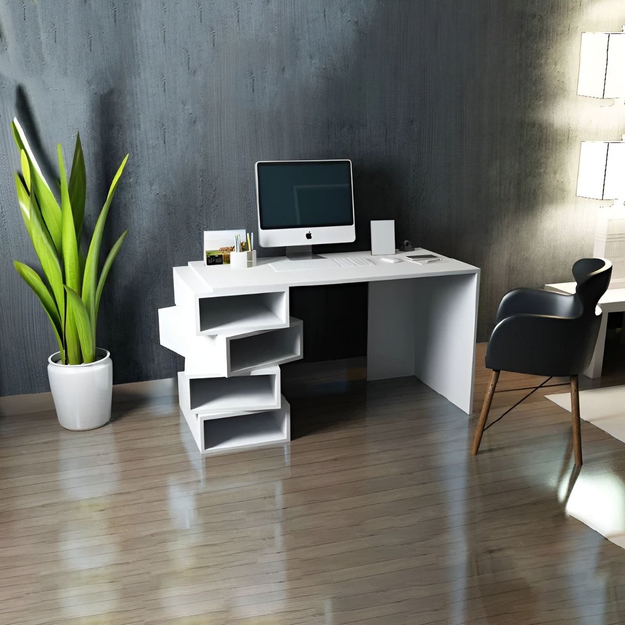Desk White - 120 x 50 x 80 cm - WDSK4