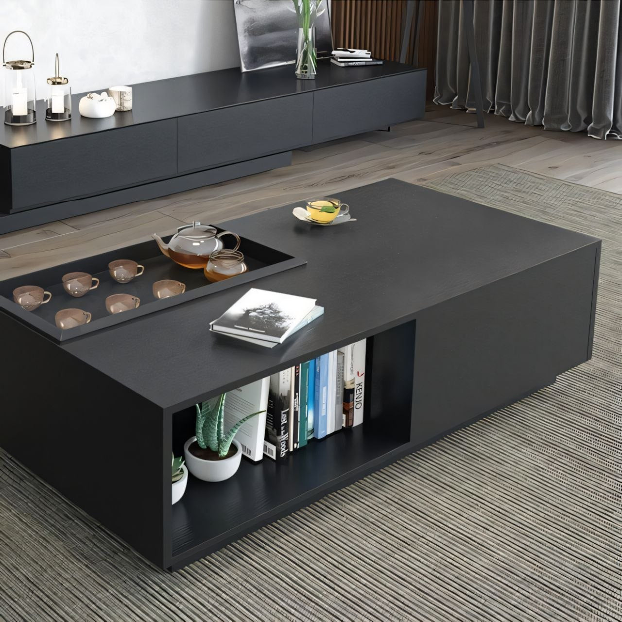 Table Unit Black - WCT49