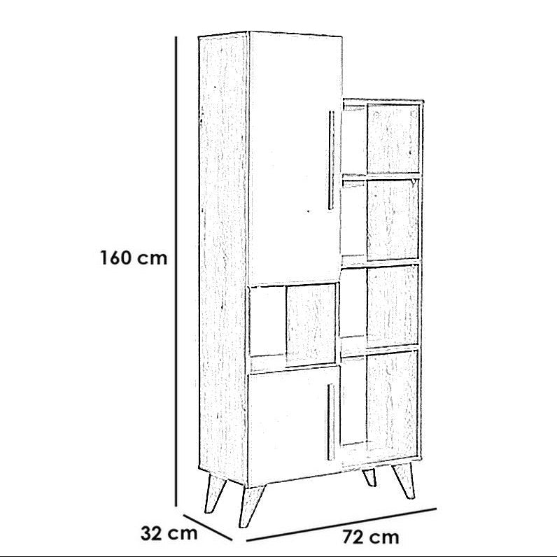 MDF Wood Display Unit - WDU1