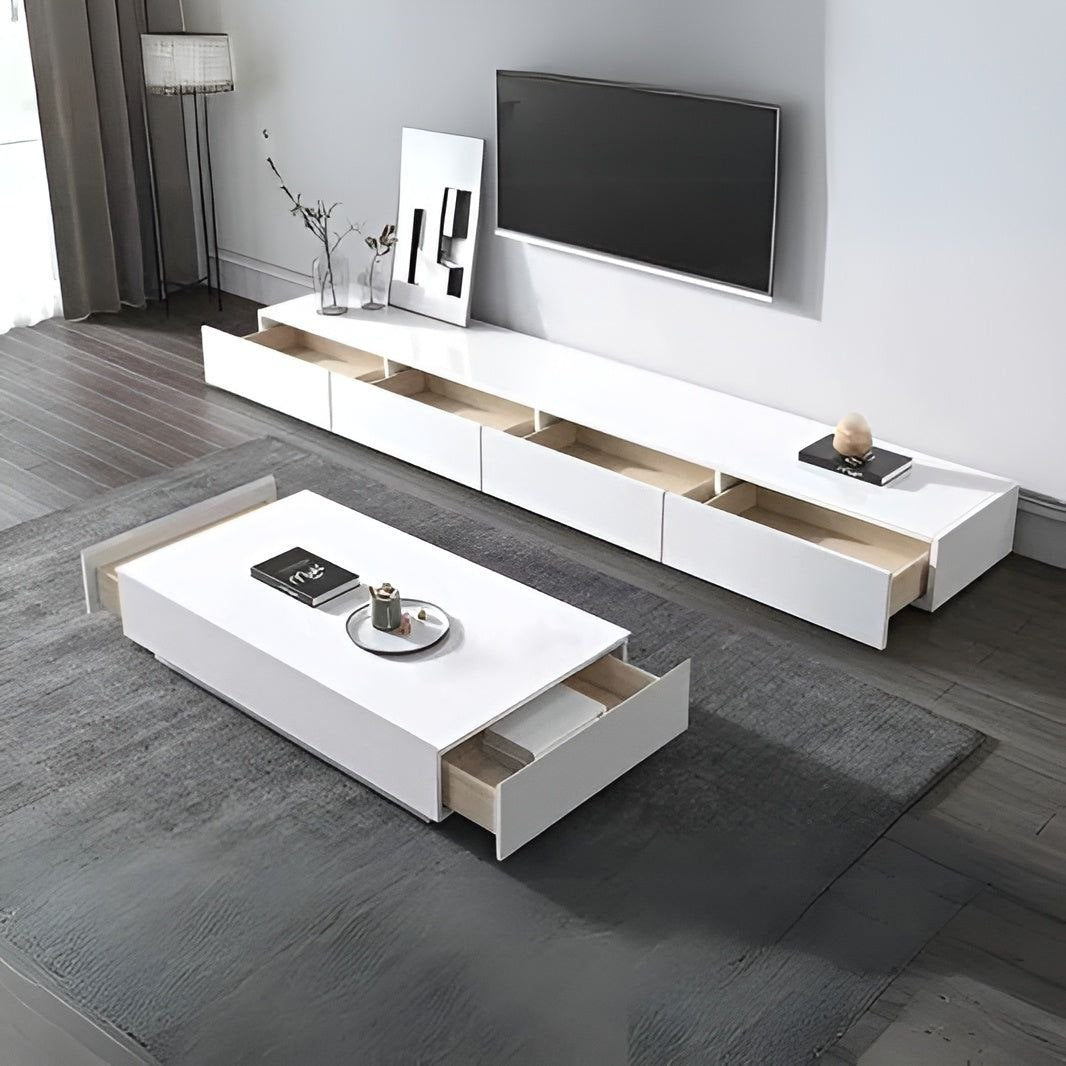 Living Room Set White - TVCT36