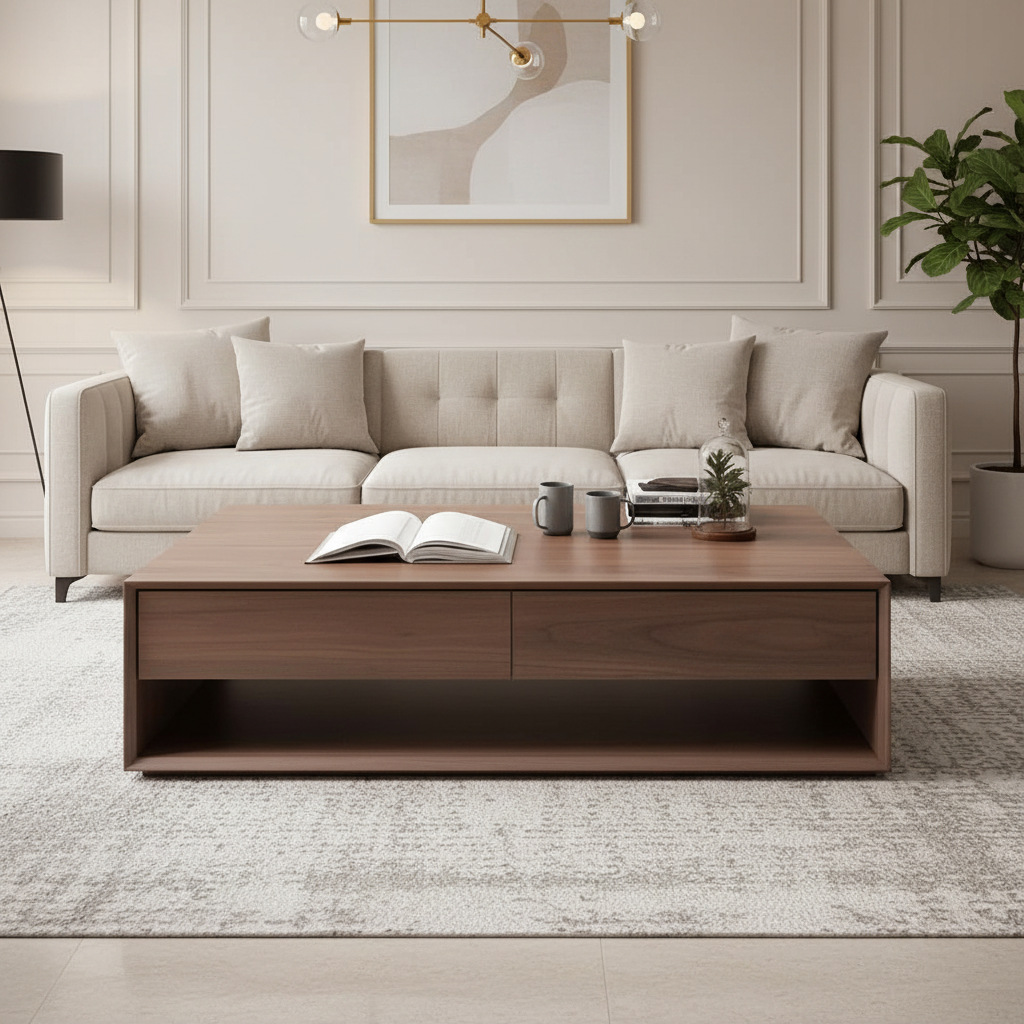 Living Room Set Brown - TVCT42