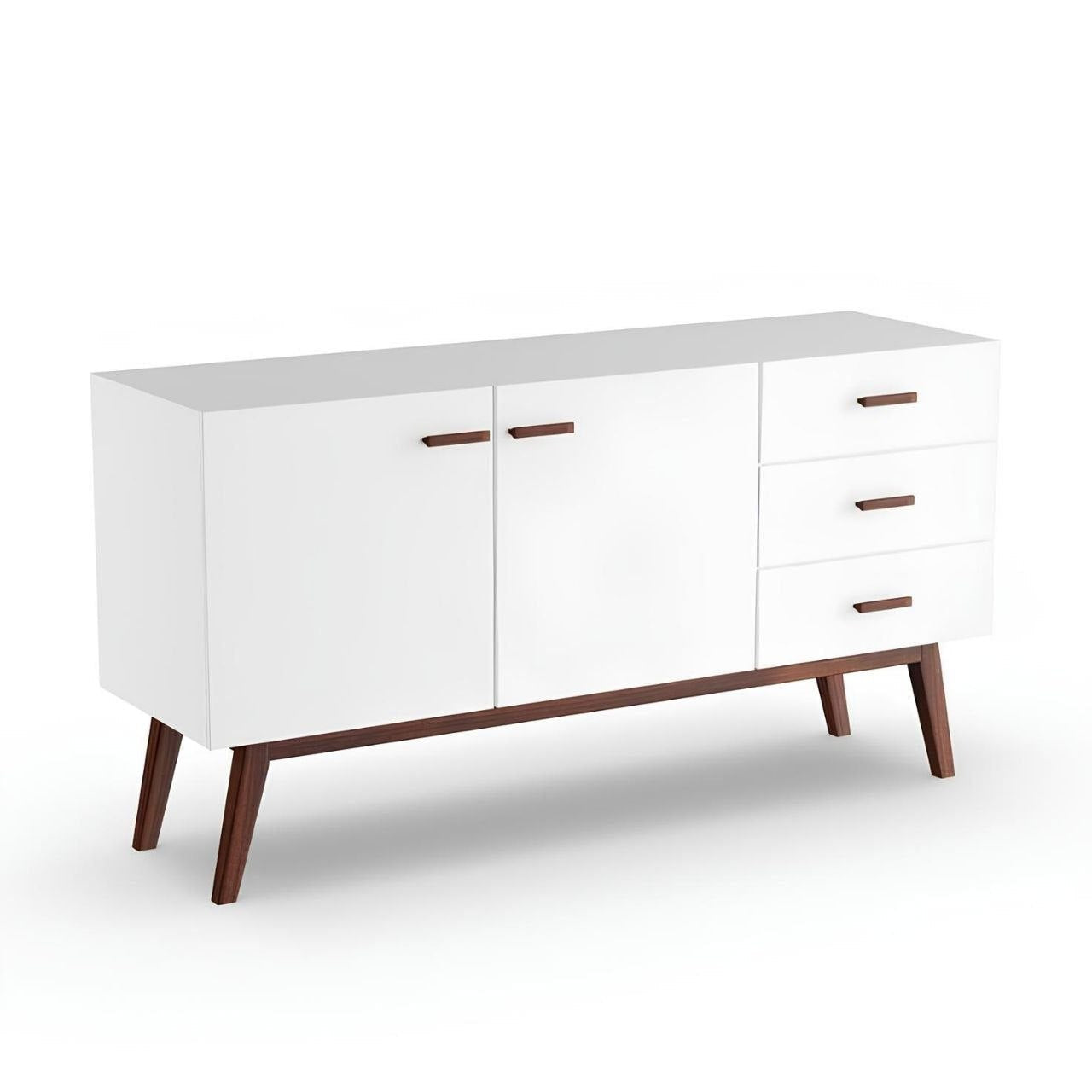 Buffet | White & Brown - BUF49