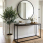 steel console with Mirror and MDF - CL18