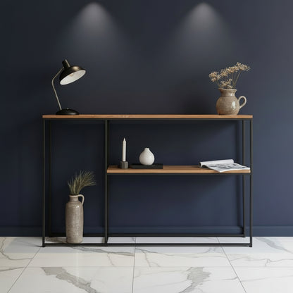 كونسول فولاذي مع رف MDF - CL20
