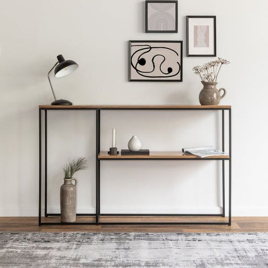 steel console with MDF shelf - CL20