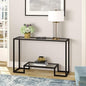 كونسول معدني وزجاج 120x35x90 - CL30
