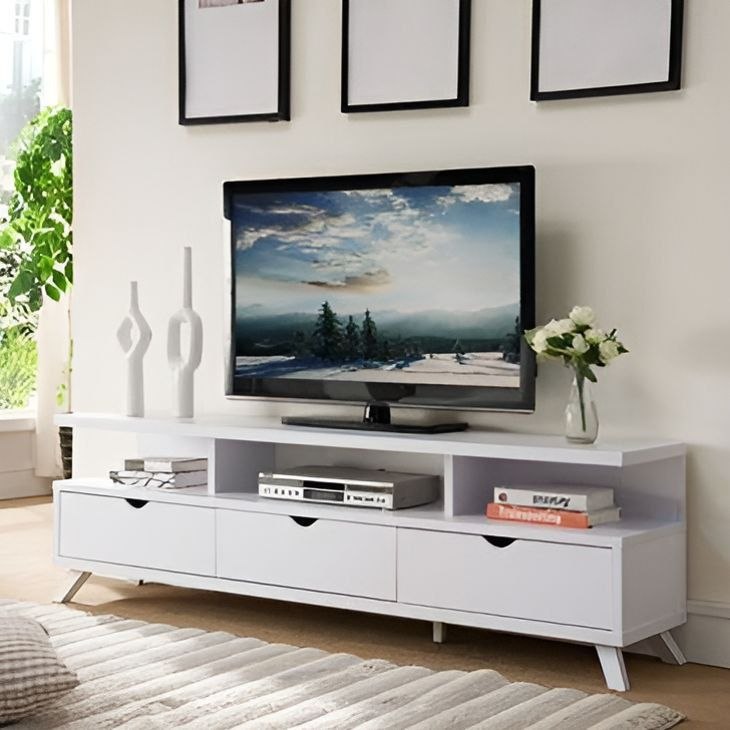 Tv Unit White - TVUO27