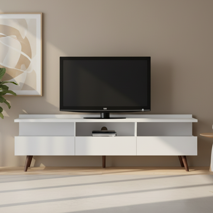 Tv Unit White - TVUO28