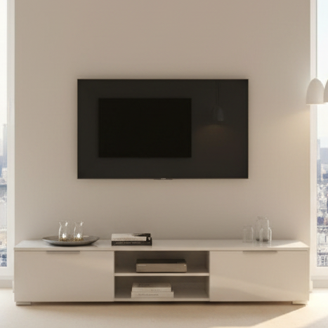 Tv Unit White - TVUO30