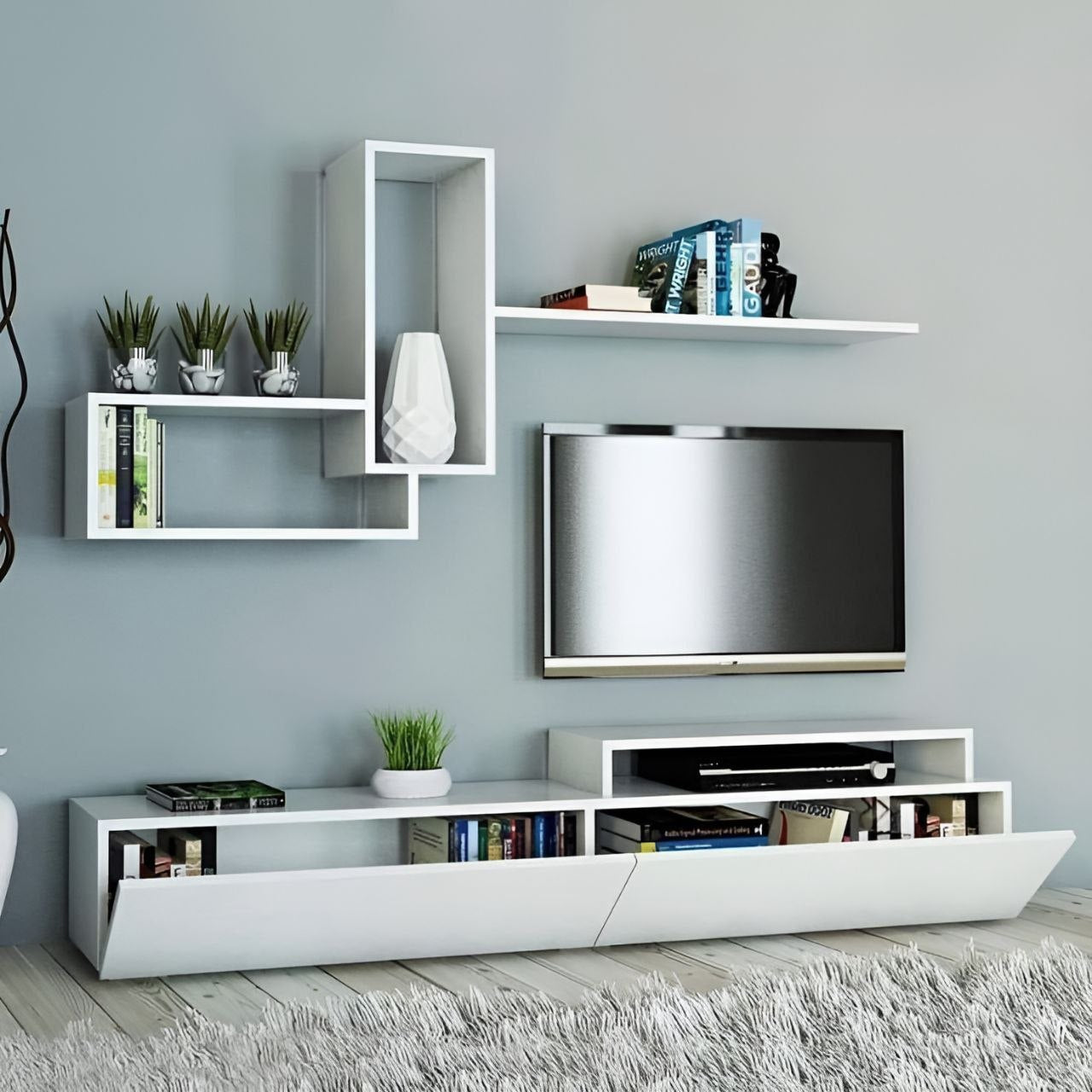 Tv Unit White - TVUO31