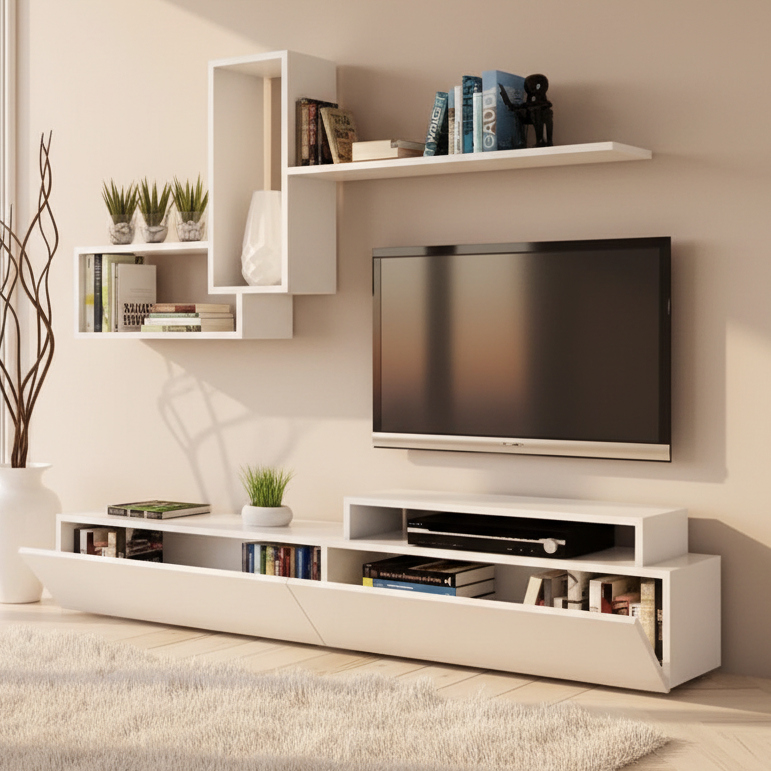 Tv Unit White - TVUO31
