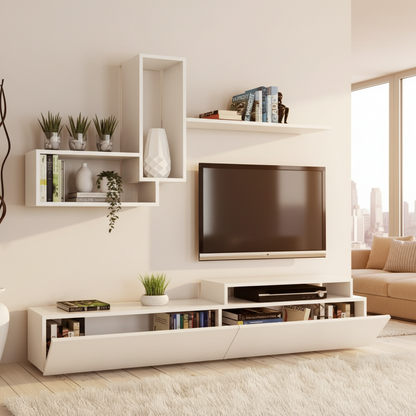 Tv Unit White - TVUO31