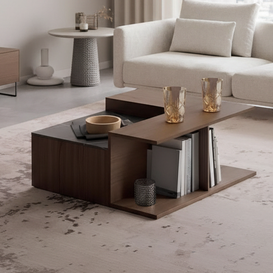 Table Unit Brown - 80 x 80 x 40 cm - WCT10