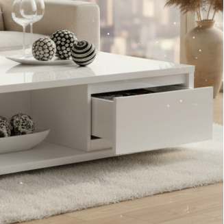 Table Unit White - 100 x 50 x 40 cm - WCT15