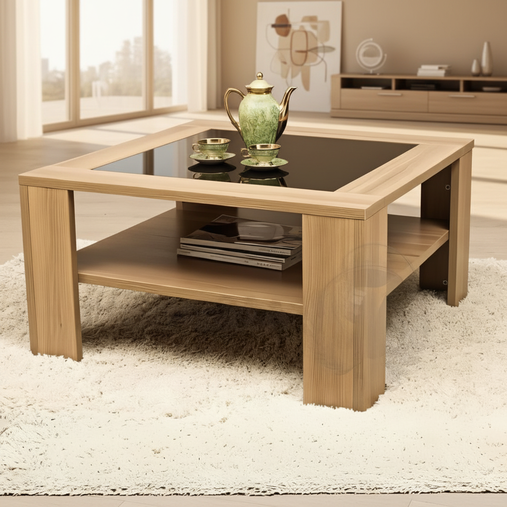 Table Unit Wooden - 70 x 70 x 40 cm - WCT7