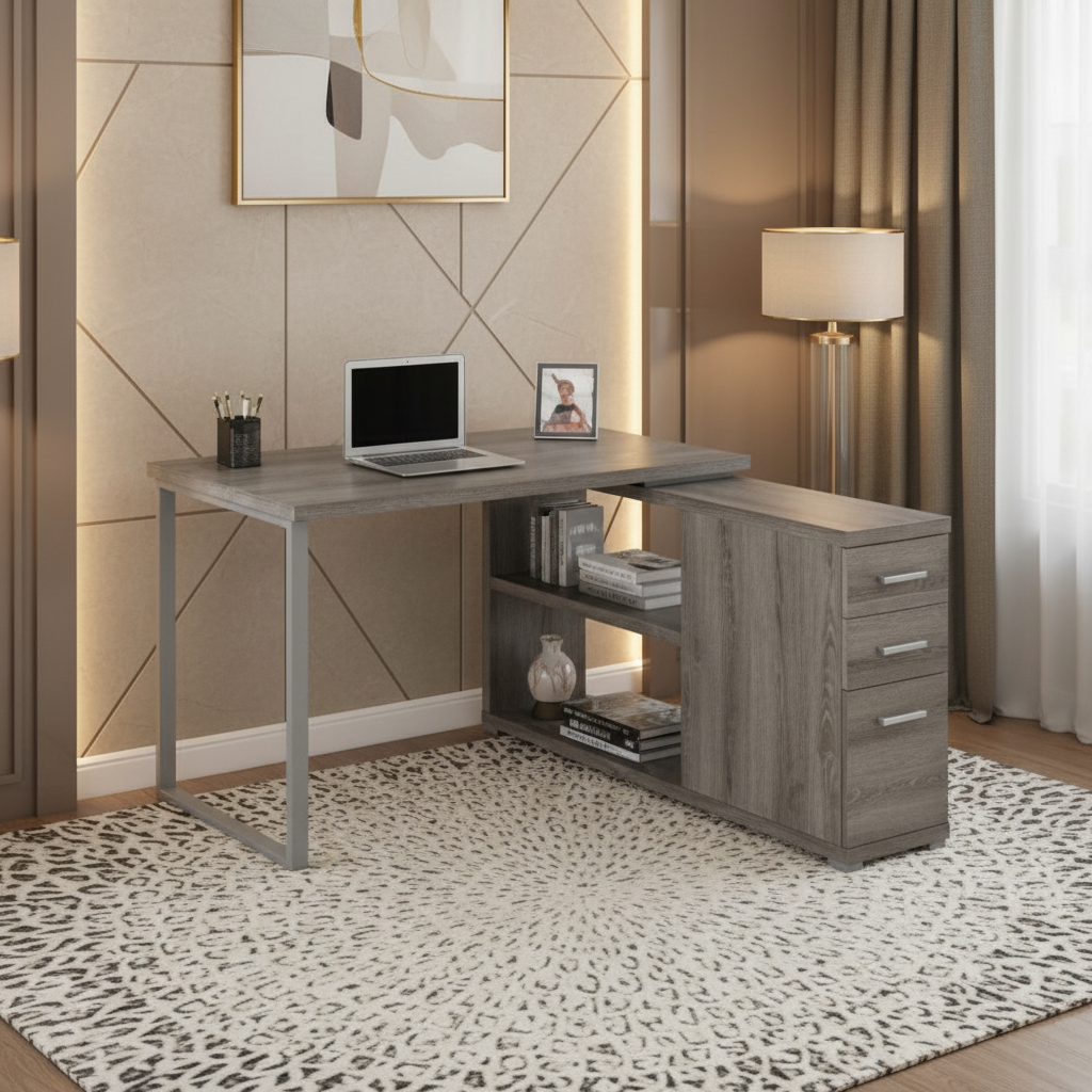 Desk Grey - 120 x 50 x 80 cm - WDSK53