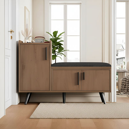 Shoe Closet Black & Brown - 60 x 40 x 110 cm - WSH14