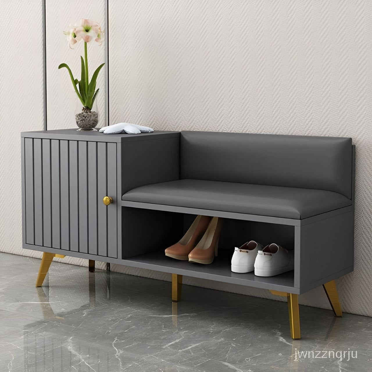 Shoe Closet Grey - 100 x 40 x 60 cm - WSH22