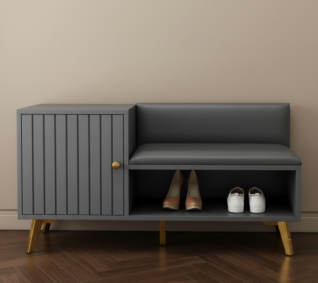 Shoe Closet Grey - 100 x 40 x 60 cm - WSH22