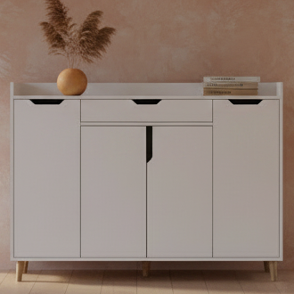 Shoe Closet White - 120 x 40 x 110 cm - WSH24