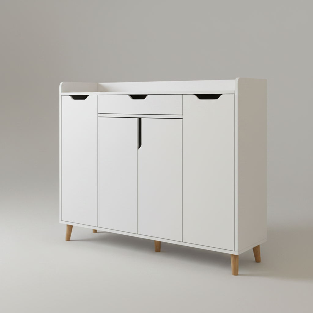 Shoe Closet White - 120 x 40 x 110 cm - WSH24