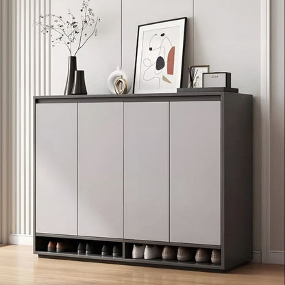 Shoe Closet Black & Grey - 140 x 40 x 100 cm - WSH25