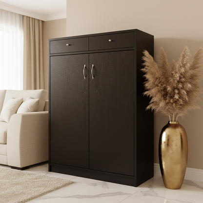Shoe Closet Black 80 x 40 x 120 cm - WSH26