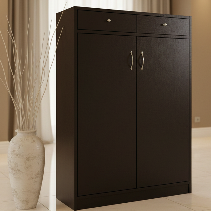 Shoe Closet Black 80 x 40 x 120 cm - WSH26