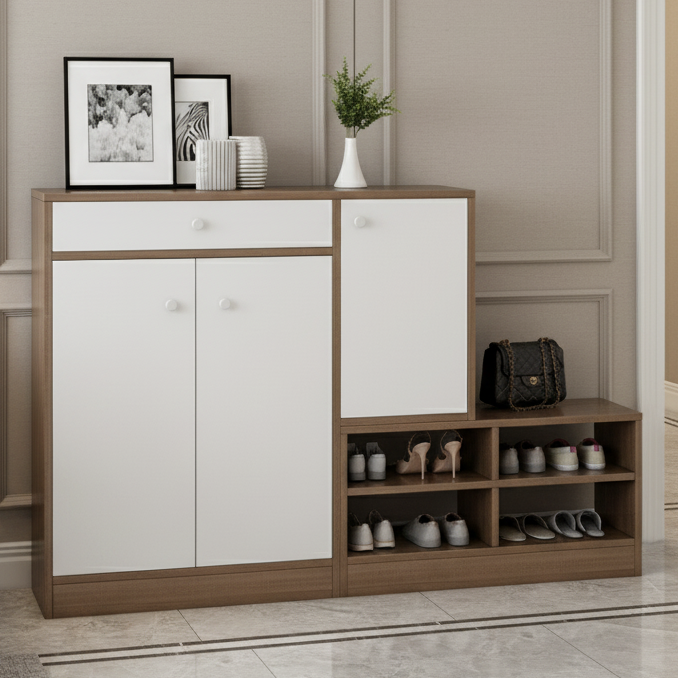 Shoe Closet Wooden - 140 x 40 x 110 cm - WSH30