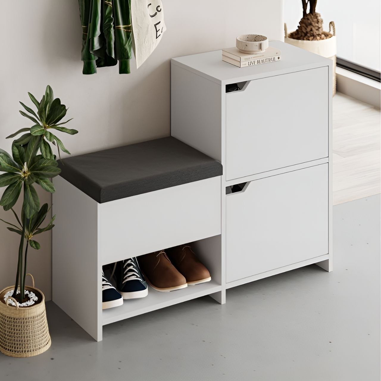 Shoe Closet White - WSH85