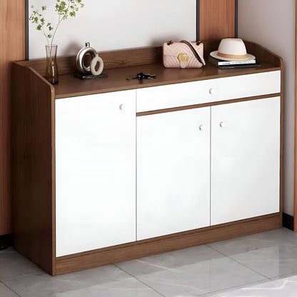 Shoe Closet White & Brown - WSH98