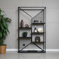 Iron and MDF wood Display unit - SW36