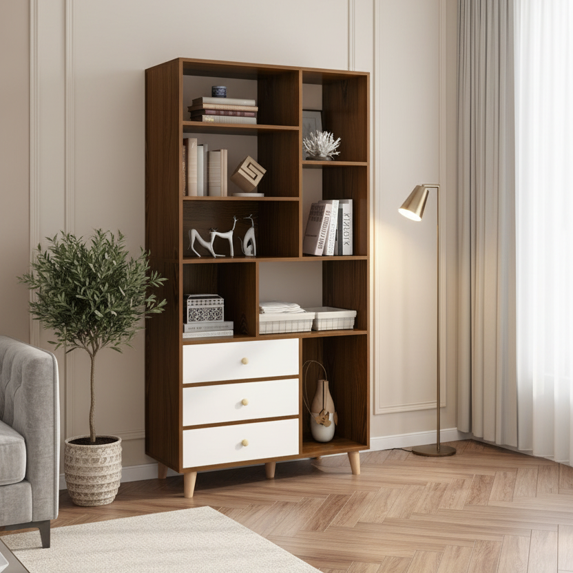 MDF Wood Display Unit - WDU11