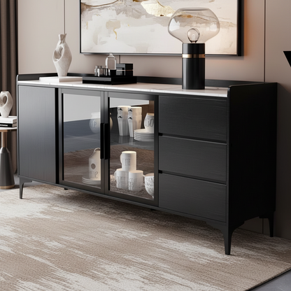 Buffet | Black | 180 x 40 x 90 - BUF9