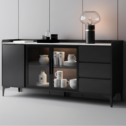 Buffet | Black | 180 x 40 x 90 - BUF9