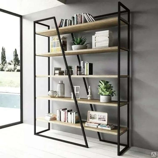 steel and counter wood Display unit - SW35