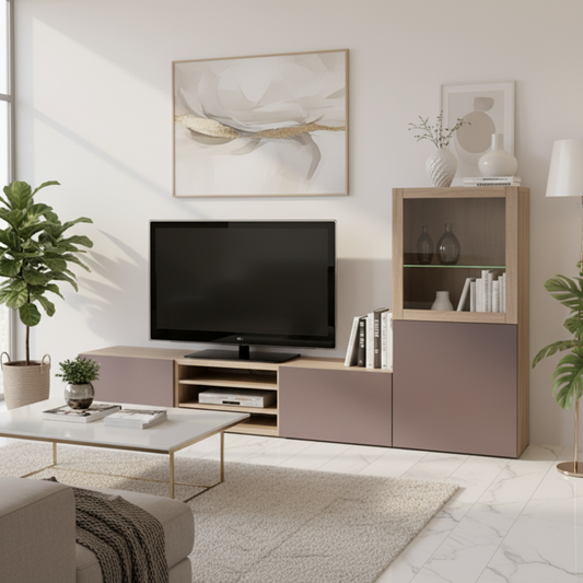 Tv Unit Wooden - 160 x 40 x 40 cm - TVUO16