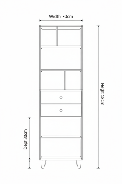 Display Unit Wooden - WDU20