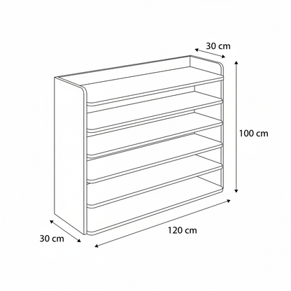 Shoe Closet White - WSH100