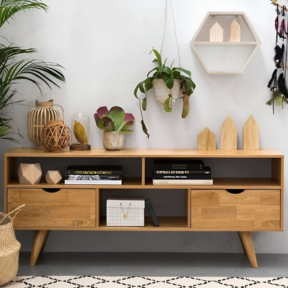 Tv Unit Wooden - 160 x 40 x 45 cm - TVUO13