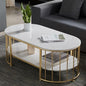 steel and MDF Wood center coffee table 100×60×45 - AA45