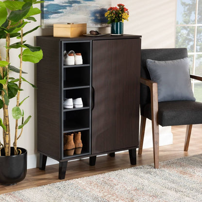 Shoe Closet Brown - 80 x 40 x 110 cm - WSH36
