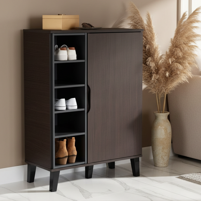 Shoe Closet Brown - 80 x 40 x 110 cm - WSH36