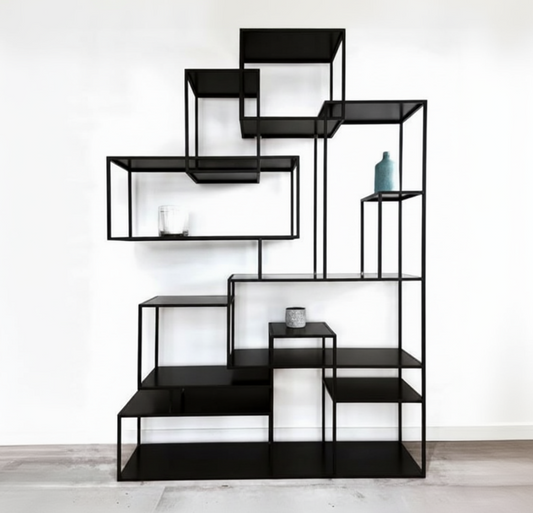 steel and MDF wood Display unit - SW26