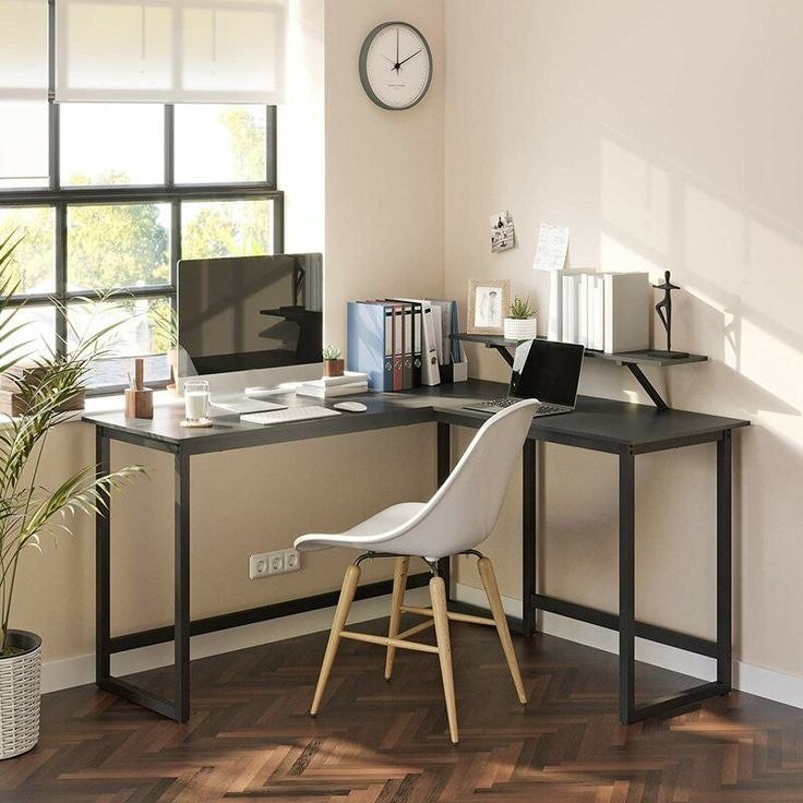 Desk Black - 120 x 120 x 75 cm - WDSK41