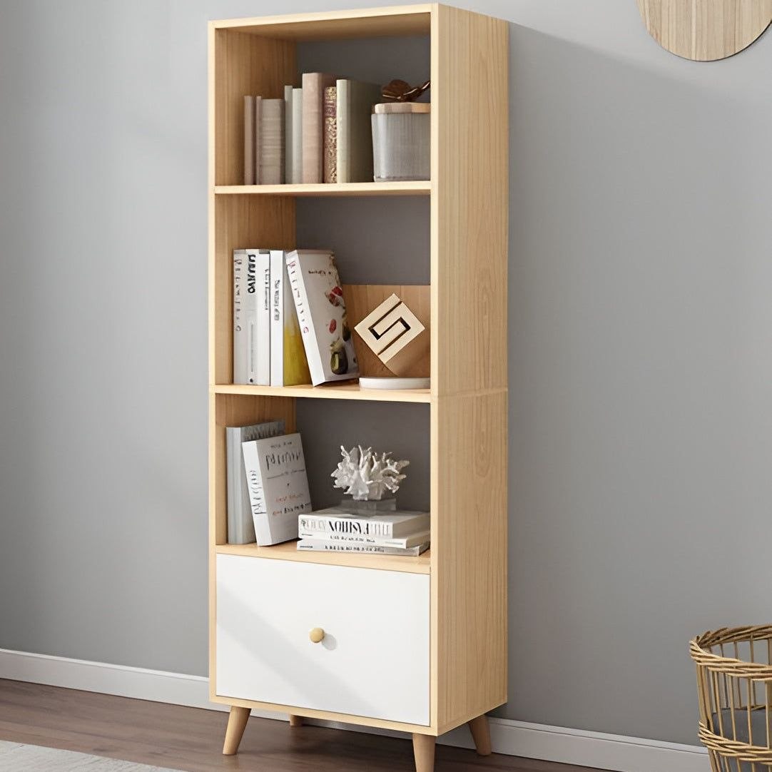 Display Unit Wooden & White - WDU21