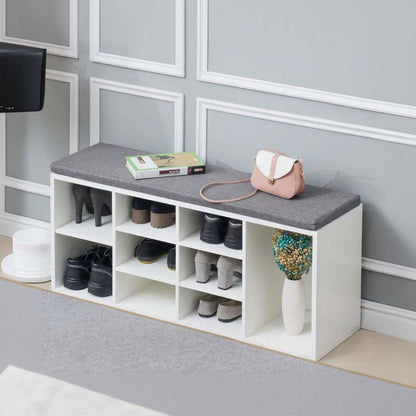 Shoe Closet White & grey 120x40x50 - WSH44