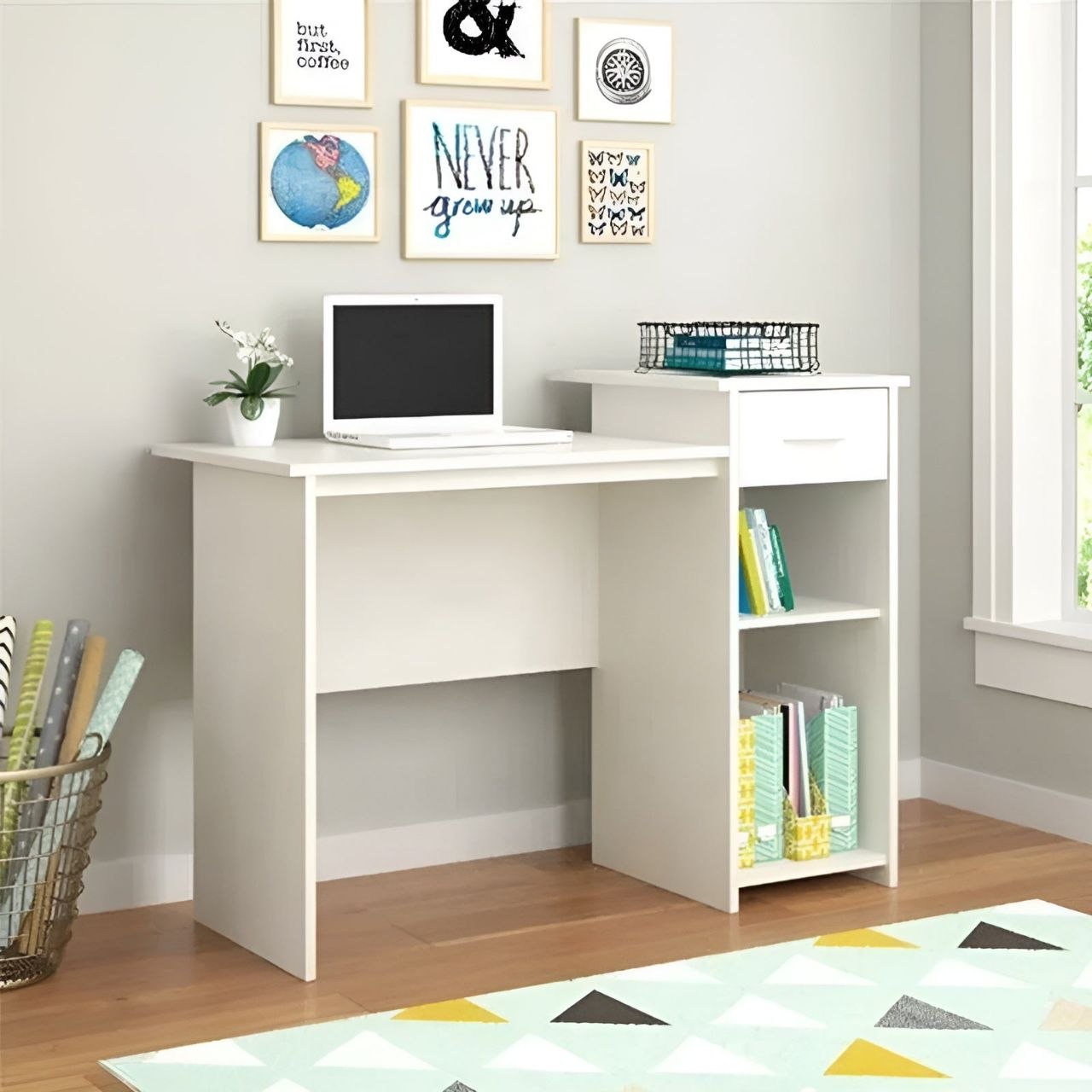 Desk White - 120 x 50 x 75 cm - WDSK42