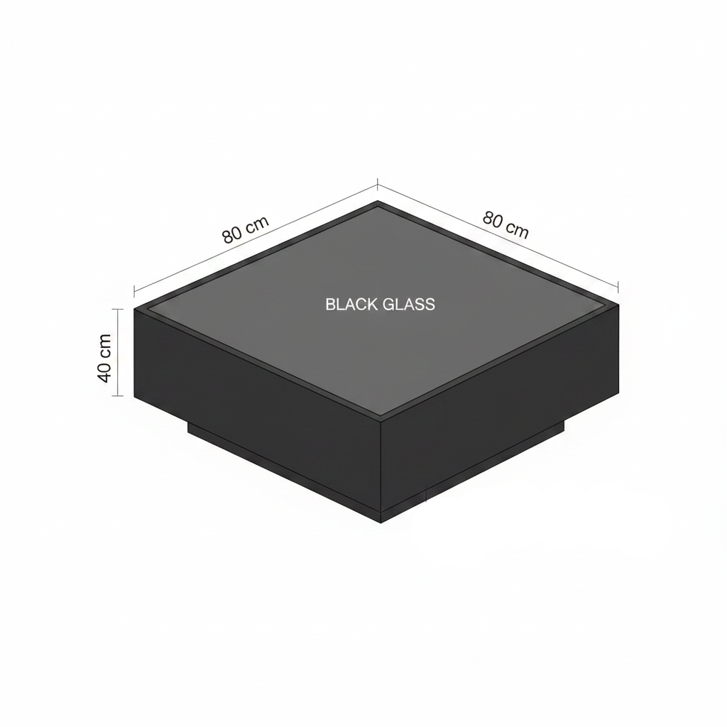 Table Unit Black - WCT51